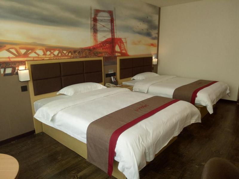 Thank Inn Plus Hotel Jiangxi Fuzhou Jinxi County Government Square Buitenkant foto
