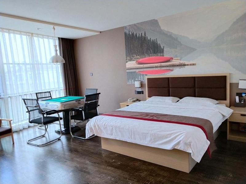 Thank Inn Plus Hotel Jiangxi Fuzhou Jinxi County Government Square Buitenkant foto